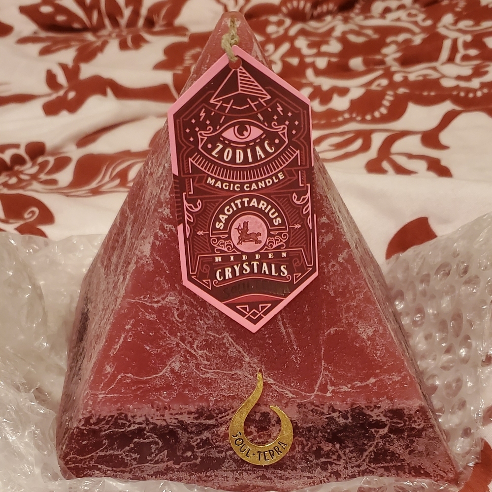 Soul terra Sagittarius candle